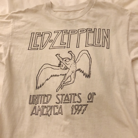 Brandy Melville Tops - Brandy Melville Led Zeppelin band t shirt